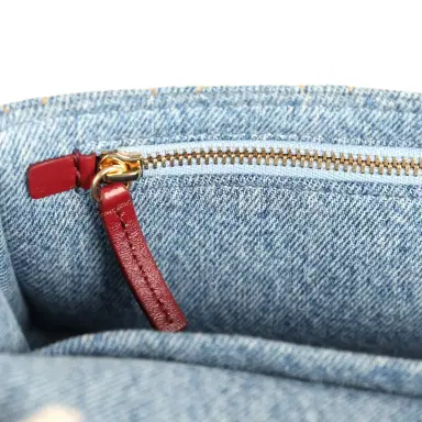 Chanel Chanel Mini "Souplissimo" Flap Bag Blue Denim Gold Hardware | Thumbnail 11 Chanel Chanel Mini "Souplissimo" Flap Bag Blue Denim Gold Hardware | Thumbnail 11