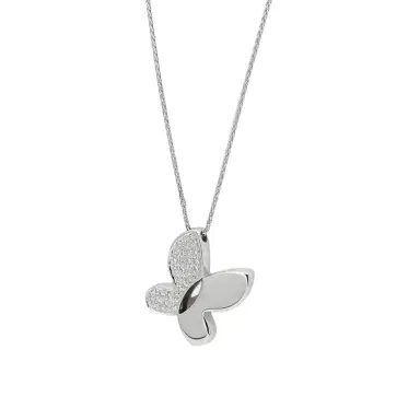 Crivelli Crivelli Butterfly 18K White Gold Diamond Pendant Necklace by The Solist | Thumbnail 1 Crivelli Crivelli Butterfly 18K White Gold Diamond Pendant Necklace by The Solist | Thumbnail 1