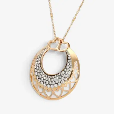 Crivelli Crivelli Ricami Heart 18K Rose Gold Brown Diamond Pendant Necklace by The Solist | Thumbnail 2 Crivelli Crivelli Ricami Heart 18K Rose Gold Brown Diamond Pendant Necklace by The Solist | Thumbnail 2