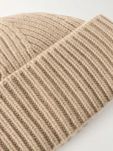 Yves Salomon Ribbed Wool And Cashmere-blend Beanie | Thumbnail 3 Yves Salomon Ribbed Wool And Cashmere-blend Beanie | Thumbnail 3