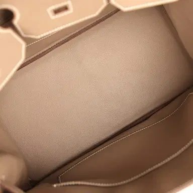 HERMÈS Hermes Birkin 35 Etoupe Togo Gold Hardware | Thumbnail 8 HERMÈS Hermes Birkin 35 Etoupe Togo Gold Hardware | Thumbnail 8