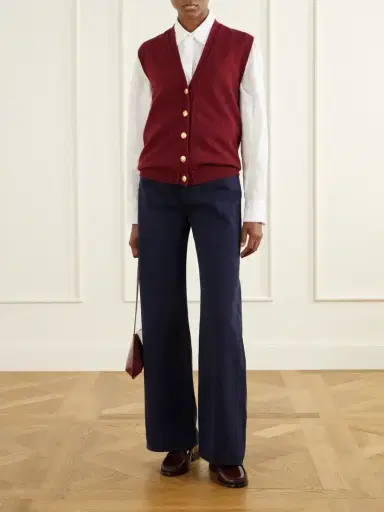 Blazé Milano Highland Wool And Cashmere-blend Vest | Thumbnail 2 Blazé Milano Highland Wool And Cashmere-blend Vest | Thumbnail 2