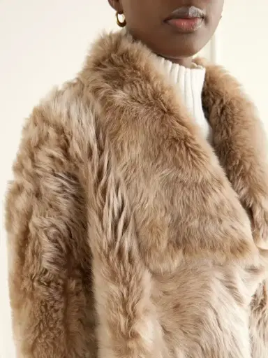 Yves Salomon Reversible Shearling And Leather Jacket | Thumbnail 5 Yves Salomon Reversible Shearling And Leather Jacket | Thumbnail 5