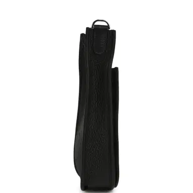 HERMÈS Hermes Evelyne 23 Black Clemence Palladium Hardware | Thumbnail 3 HERMÈS Hermes Evelyne 23 Black Clemence Palladium Hardware | Thumbnail 3