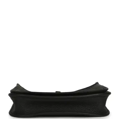 HERMÈS Hermes Evelyne 23 Black Clemence Palladium Hardware | Thumbnail 6 HERMÈS Hermes Evelyne 23 Black Clemence Palladium Hardware | Thumbnail 6