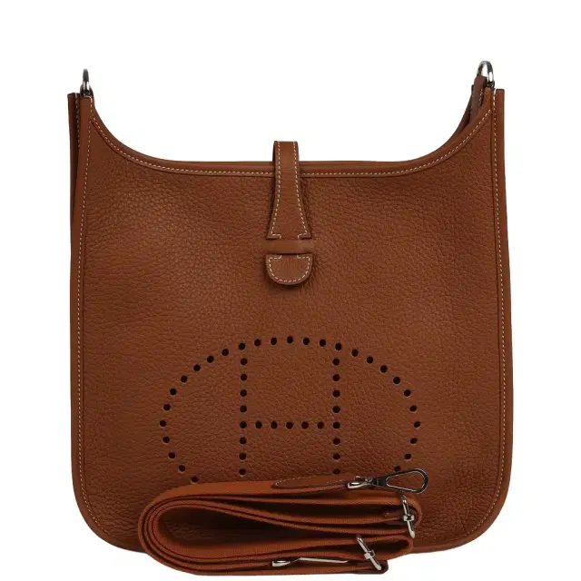 Hermes Evelyne III PM Gold Clemence Palladium Hardware Hermes Evelyne III PM Gold Clemence Palladium Hardware