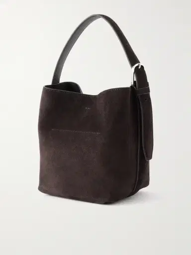 TOTEME Belted Suede Tote | Thumbnail 4 TOTEME Belted Suede Tote | Thumbnail 4
