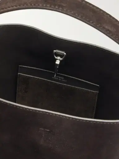 TOTEME Belted Suede Tote | Thumbnail 6 TOTEME Belted Suede Tote | Thumbnail 6