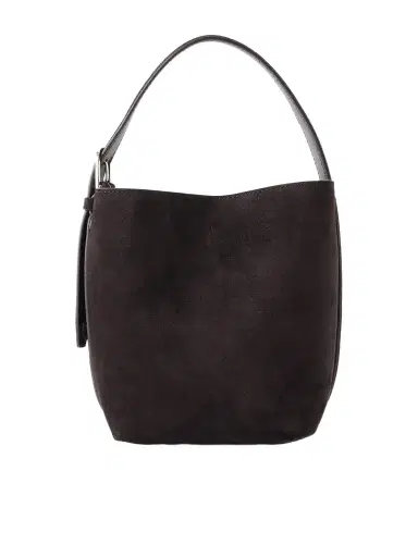 TOTEME Belted Suede Tote | Thumbnail 1 TOTEME Belted Suede Tote | Thumbnail 1