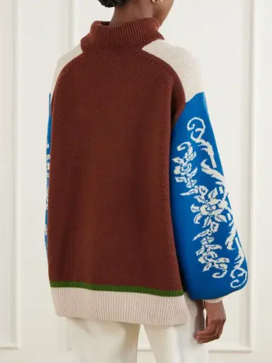 ALÉMAIS Lasso Embroidered Merino Wool Sweater | Thumbnail 4 ALÉMAIS Lasso Embroidered Merino Wool Sweater | Thumbnail 4