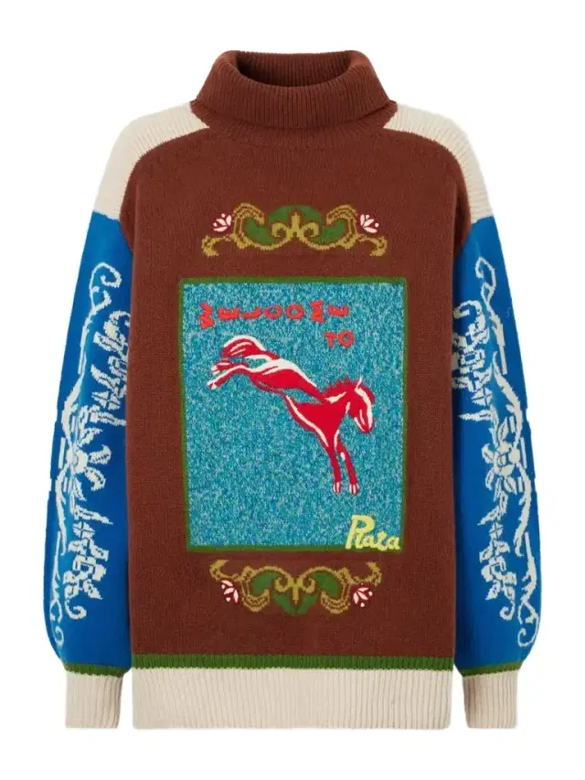 Lasso Embroidered Merino Wool Sweater Lasso Embroidered Merino Wool Sweater