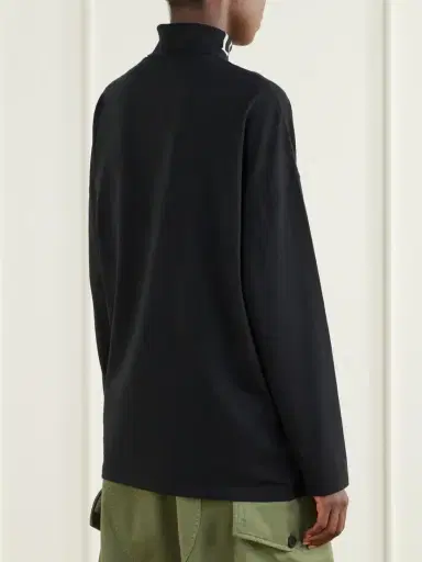 Loewe Logo-print Cotton-jersey Turtleneck Sweatshirt | Thumbnail 4 Loewe Logo-print Cotton-jersey Turtleneck Sweatshirt | Thumbnail 4