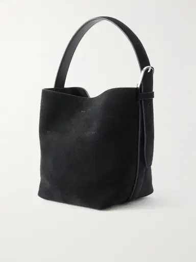 TOTEME Belted Suede Tote | Thumbnail 4 TOTEME Belted Suede Tote | Thumbnail 4