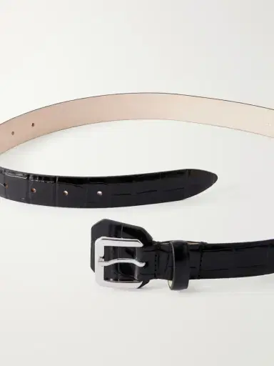 Déhanche Nini Embossed Leather Belt | Thumbnail 3 Déhanche Nini Embossed Leather Belt | Thumbnail 3