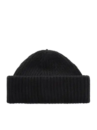 Yves Salomon Ribbed Wool And Cashmere-blend Beanie | Thumbnail 1 Yves Salomon Ribbed Wool And Cashmere-blend Beanie | Thumbnail 1