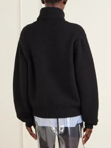 Tom Ford Wool, Cashmere And Mohair-blend Turtleneck Sweater | Thumbnail 4 Tom Ford Wool, Cashmere And Mohair-blend Turtleneck Sweater | Thumbnail 4