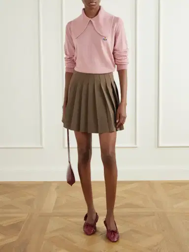 Vivienne Westwood Tie Bea Logo-embroidered Polo Sweater | Thumbnail 2 Vivienne Westwood Tie Bea Logo-embroidered Polo Sweater | Thumbnail 2