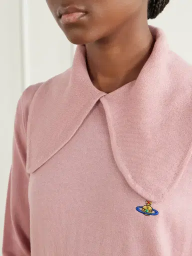 Vivienne Westwood Tie Bea Logo-embroidered Polo Sweater | Thumbnail 5 Vivienne Westwood Tie Bea Logo-embroidered Polo Sweater | Thumbnail 5