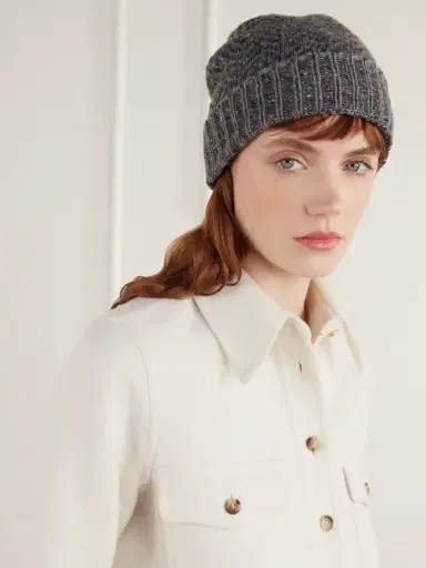 Gabriela Hearst Porta Mélange Cashmere Beanie | Thumbnail 2 Gabriela Hearst Porta Mélange Cashmere Beanie | Thumbnail 2