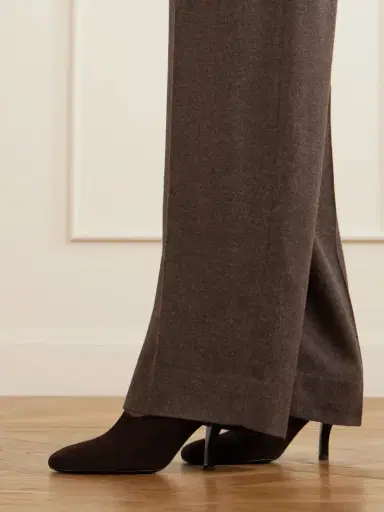 TOTEME Contour Suede Mules | Thumbnail 2 TOTEME Contour Suede Mules | Thumbnail 2
