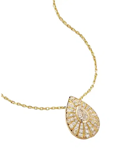 L’Atelier Nawbar Bond Drop 18-karat Diamond Pendant Necklace | Thumbnail 1 L’Atelier Nawbar Bond Drop 18-karat Diamond Pendant Necklace | Thumbnail 1