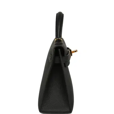 HERMÈS Hermes Kelly Sellier 20 Black Epsom Gold Hardware | Thumbnail 3 HERMÈS Hermes Kelly Sellier 20 Black Epsom Gold Hardware | Thumbnail 3