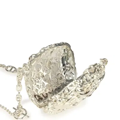 HERMÈS Pre-owned Hermes Sac Bijou Chaine D'Ancre Sterling Silver Hardware | Thumbnail 8 HERMÈS Pre-owned Hermes Sac Bijou Chaine D'Ancre Sterling Silver Hardware | Thumbnail 8