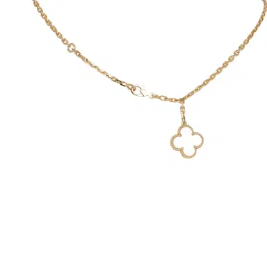 Van Cleef & Arpels Van Cleef & Arpels Magic Alhambra 6 Motif Necklace Mother of Pearl 18K Yellow Gold | Thumbnail 5 Van Cleef & Arpels Van Cleef & Arpels Magic Alhambra 6 Motif Necklace Mother of Pearl 18K Yellow Gold | Thumbnail 5