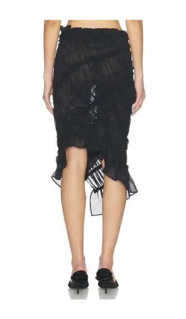 Magda Butrym Ruched Skirt | Thumbnail 4 Magda Butrym Ruched Skirt | Thumbnail 4