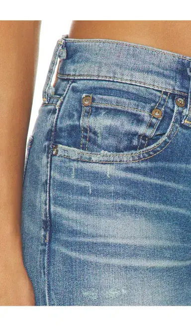 Moussy Vintage Velma Slim Straight Leg Jeans | Thumbnail 6 Moussy Vintage Velma Slim Straight Leg Jeans | Thumbnail 6
