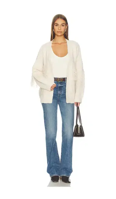 Autumn Cashmere Fringe Oversized Cardigan | Thumbnail 4 Autumn Cashmere Fringe Oversized Cardigan | Thumbnail 4