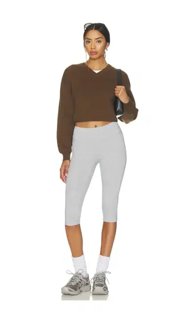 WellBeing + BeingWell WellBeing + BeingWell Fleur Cropped Sweater | Thumbnail 4 WellBeing + BeingWell WellBeing + BeingWell Fleur Cropped Sweater | Thumbnail 4