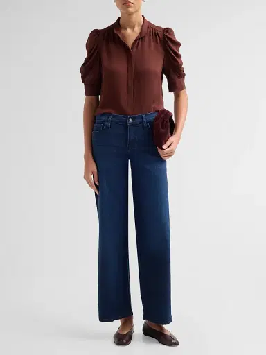 Frame Women's The Gillian Silk Top | Thumbnail 2 Frame Women's The Gillian Silk Top | Thumbnail 2