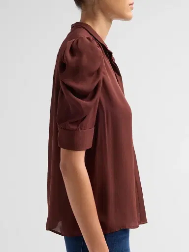 Frame Women's The Gillian Silk Top | Thumbnail 5 Frame Women's The Gillian Silk Top | Thumbnail 5