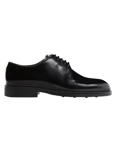 Giuseppe Zanotti Men's Tag Leather Derbys | Thumbnail 1 Giuseppe Zanotti Men's Tag Leather Derbys | Thumbnail 1