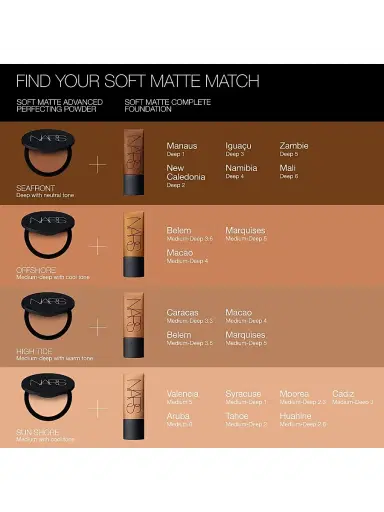 NARS Women's Soft Matte Advanced Perfecting Powder - Seafront | Thumbnail 5 NARS Women's Soft Matte Advanced Perfecting Powder - Seafront | Thumbnail 5