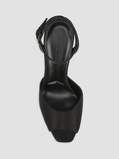 Favorite Daughter Women's Yasmine 95MM Slingback Sandals - Black | Thumbnail 4 Favorite Daughter Women's Yasmine 95MM Slingback Sandals - Black | Thumbnail 4