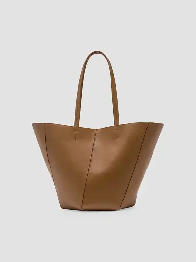 Proenza Schouler Women's Hex Leather Tote Bag - Walnut | Thumbnail 4 Proenza Schouler Women's Hex Leather Tote Bag - Walnut | Thumbnail 4
