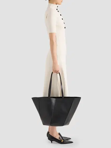 Proenza Schouler Women's Hex Leather Tote Bag - Black | Thumbnail 2 Proenza Schouler Women's Hex Leather Tote Bag - Black | Thumbnail 2