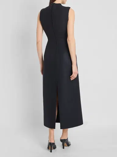 Maison Margiela Women's Virgin Wool Midi Dress | Thumbnail 3 Maison Margiela Women's Virgin Wool Midi Dress | Thumbnail 3