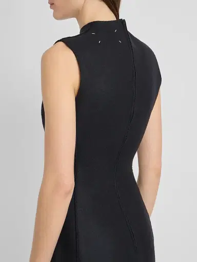 Maison Margiela Women's Virgin Wool Midi Dress | Thumbnail 5 Maison Margiela Women's Virgin Wool Midi Dress | Thumbnail 5