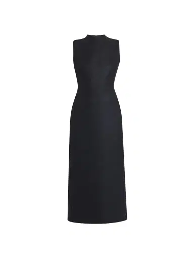 Maison Margiela Women's Virgin Wool Midi Dress | Thumbnail 1 Maison Margiela Women's Virgin Wool Midi Dress | Thumbnail 1