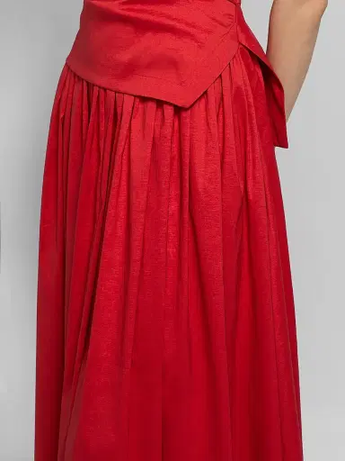 ACLER Women's Femme Fatale Robakker A-Line Maxi Dress - Spicy Red - Size 12 | Thumbnail 6 ACLER Women's Femme Fatale Robakker A-Line Maxi Dress - Spicy Red - Size 12 | Thumbnail 6