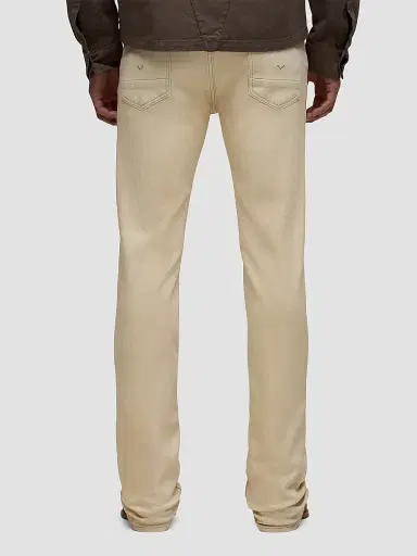 Hudson Jeans Men's Walker Kick Flare Jeans - Wax Beige | Thumbnail 3 Hudson Jeans Men's Walker Kick Flare Jeans - Wax Beige | Thumbnail 3