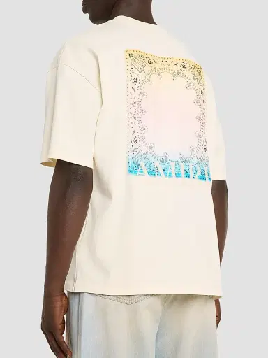 AMIRI Men's Grad MA Check Patch Skate T-Shirt - | Thumbnail 3 AMIRI Men's Grad MA Check Patch Skate T-Shirt - | Thumbnail 3