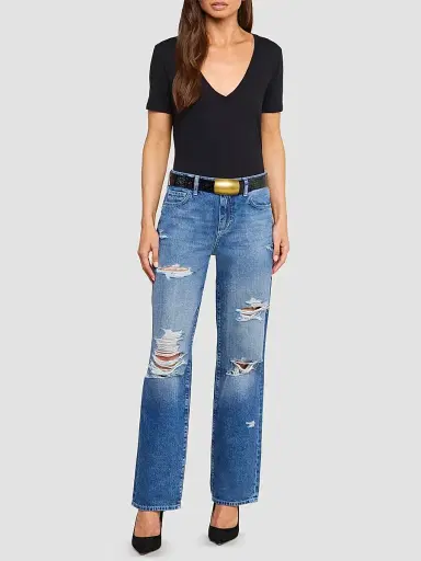 L'Agence Women's Zelda Low-Rise Slouchy Straight-Leg Jeans | Thumbnail 2 L'Agence Women's Zelda Low-Rise Slouchy Straight-Leg Jeans | Thumbnail 2