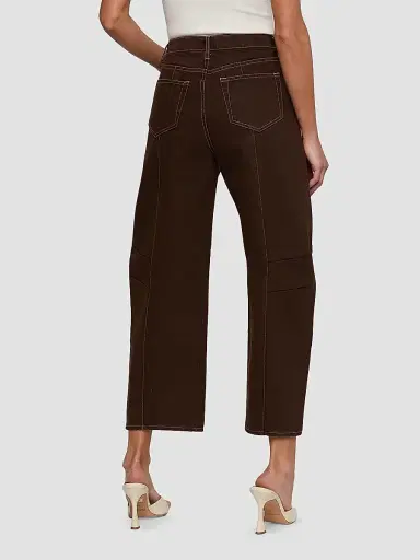 L'Agence Women's Cody High-Rise Rodeo Jeans - Brown Natural Contrast - Size 32 | Thumbnail 3 L'Agence Women's Cody High-Rise Rodeo Jeans - Brown Natural Contrast - Size 32 | Thumbnail 3