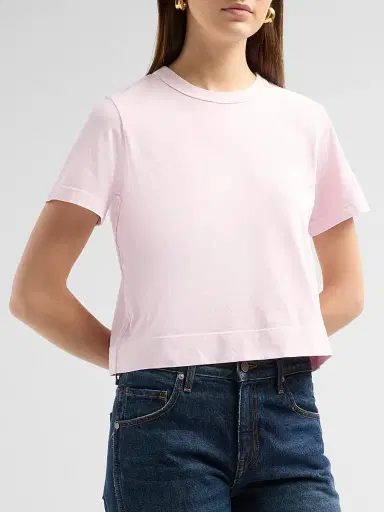 Frame Women's The Boxy Cotton T-Shirt | Thumbnail 4 Frame Women's The Boxy Cotton T-Shirt | Thumbnail 4