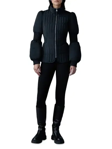 Mackage Women's Felicia Quilted Down Jacket - Black - Size Small | Thumbnail 2 Mackage Women's Felicia Quilted Down Jacket - Black - Size Small | Thumbnail 2