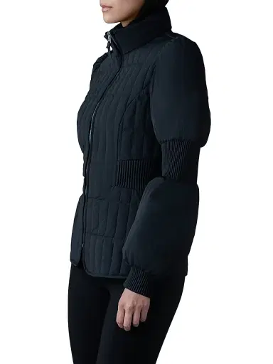 Mackage Women's Felicia Quilted Down Jacket - Black - Size Small | Thumbnail 4 Mackage Women's Felicia Quilted Down Jacket - Black - Size Small | Thumbnail 4